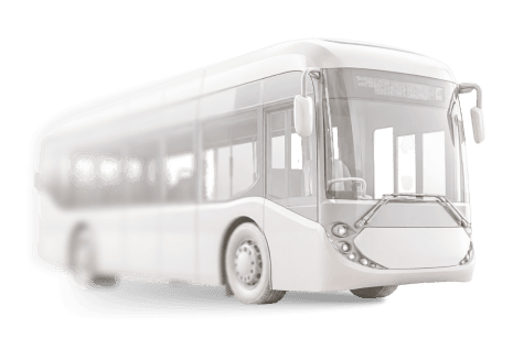 A bus, representing transportation and tour operations